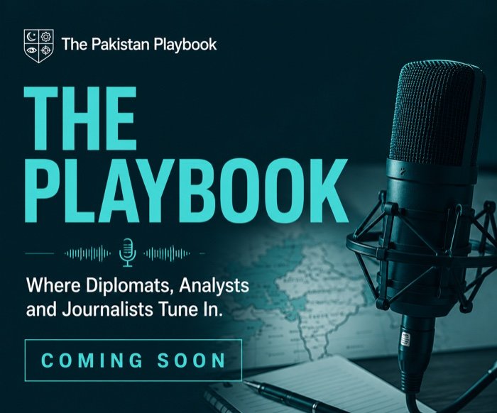 The Pakistan Playbook Podcast — Independent analysis. Strategic insights. Listen now.